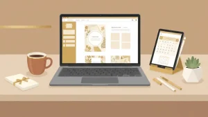 website undangan pernikahan - ilustrasi 4