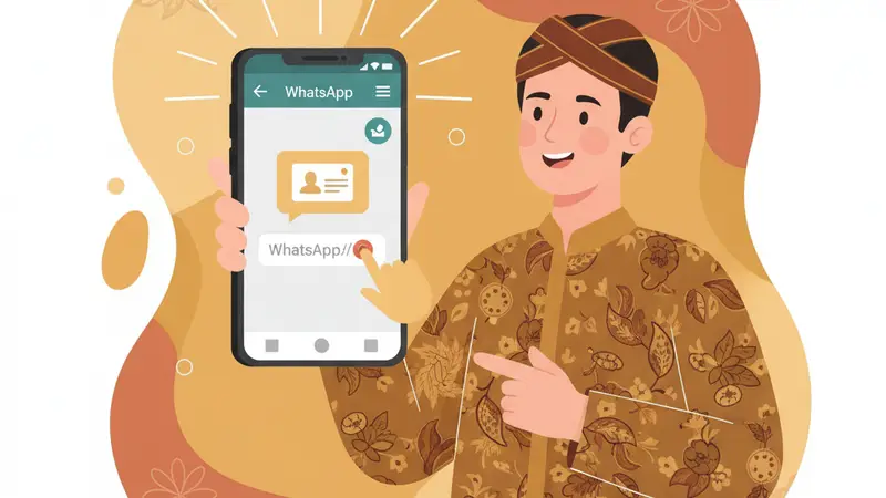 Ilustrasi pasangan sedang berdiskusi tentang daftar tamu undangan pernikahan