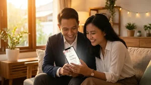 Cara Membuat Undangan Digital Gratis 5 - contoh visual undangan digital Sannubari