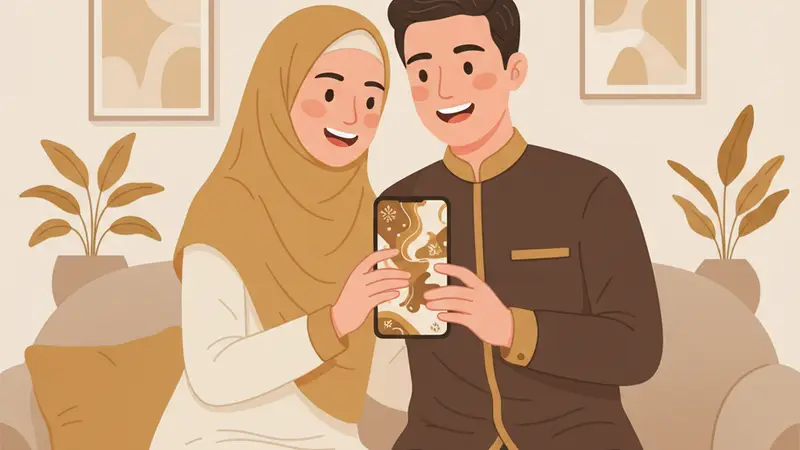Proses pembuatan undangan digital di Sannubari