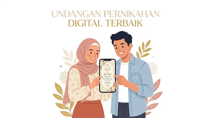 Panduan memilih undangan pernikahan digital terbaik untuk pernikahan Indonesia 2026