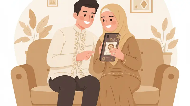 Proses Pembuatan Undangan Pernikahan Digital 3D di Sannubari