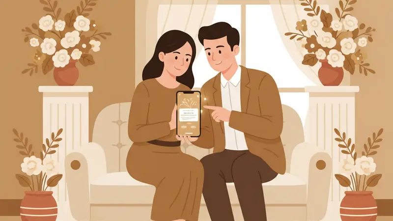 Undangan Pernikahan Digital Canva