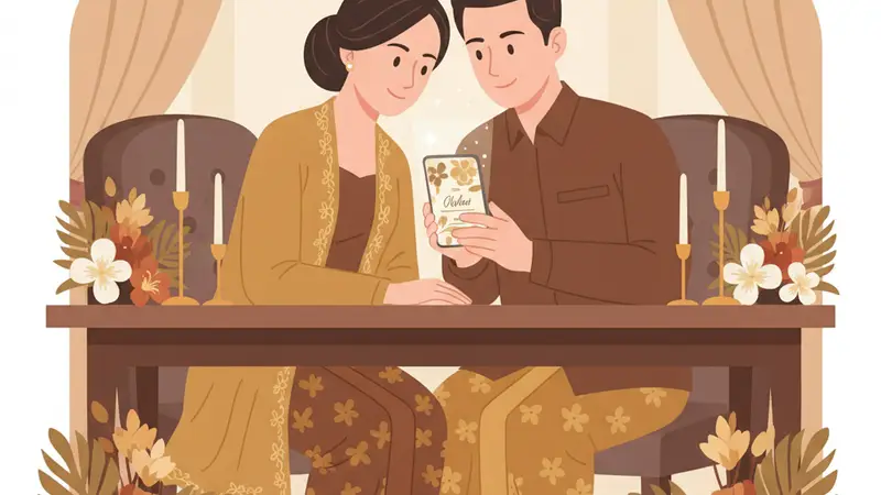 Undangan Pernikahan Korea Modern dan Elegan