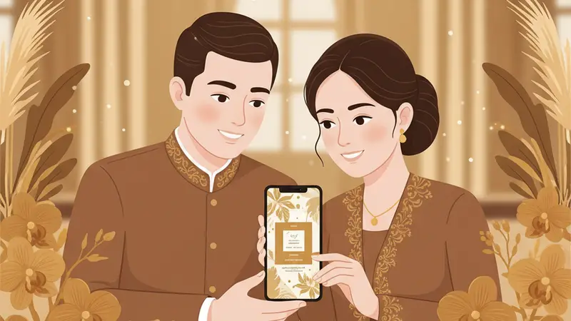 Undangan Pernikahan Online WA