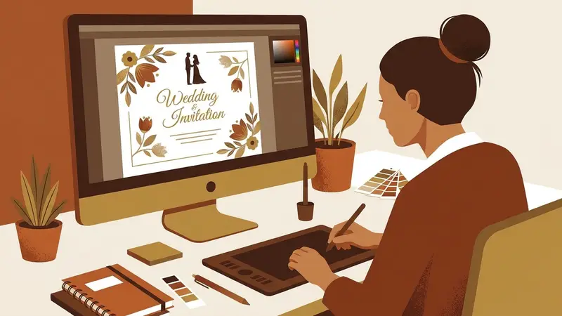 Tampilan antarmuka web untuk membuat undangan digital Sannubari