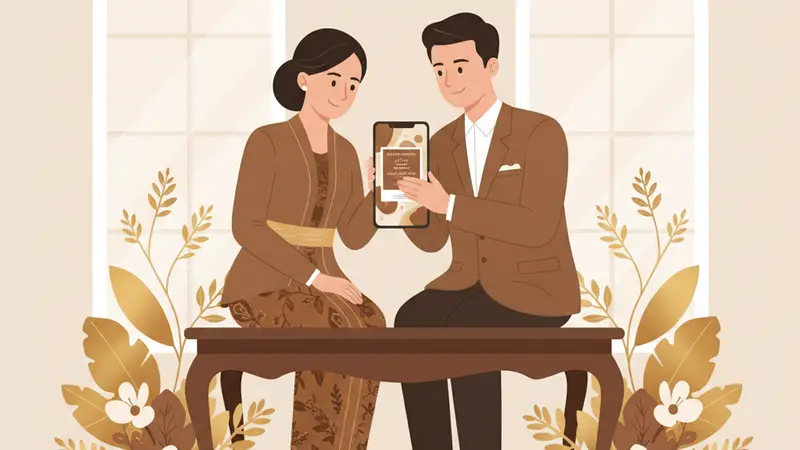 Contoh Undangan Aqiqah Digital Bayi Laki-laki