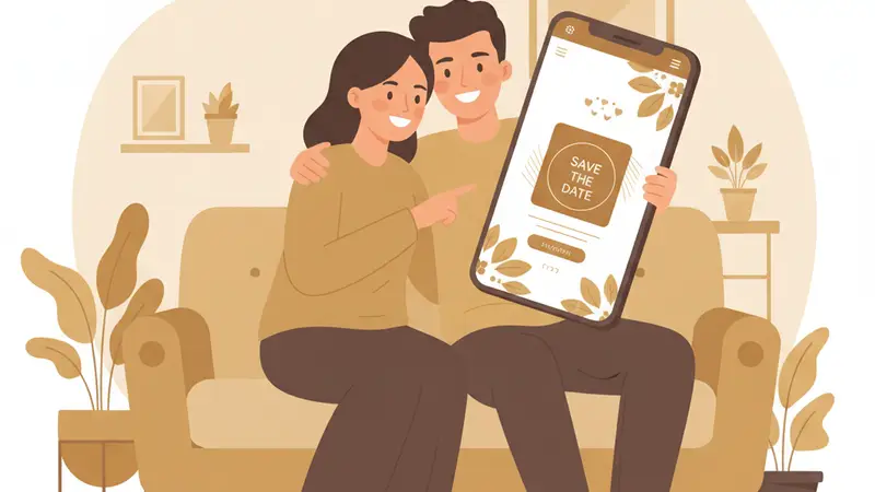 Contoh tampilan kartu Lebaran digital yang dikirim via WhatsApp