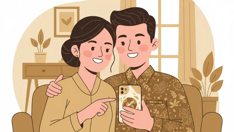 Berbagai contoh desain undangan engagement online gratis yang modern dan elegan