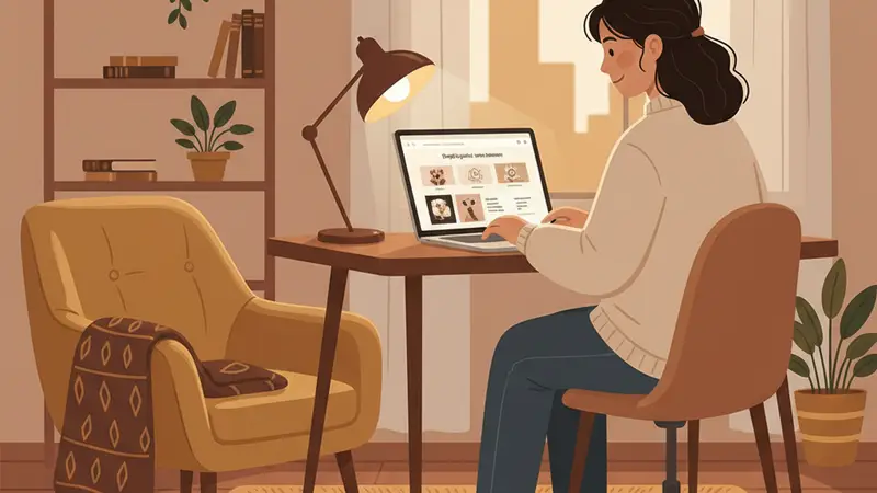 Ilustrasi berbagai fitur undangan digital seperti galeri foto, peta, dan RSVP