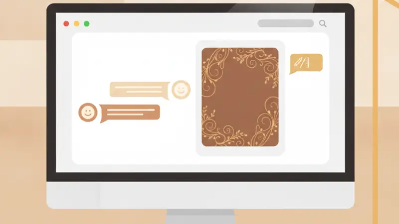 Contoh desain undangan digital dengan tema rustic