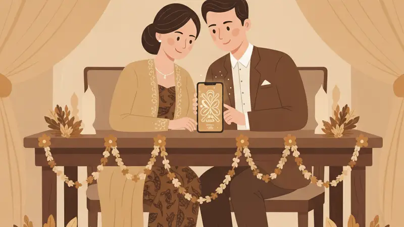 Undangan Pernikahan Website Murah Modern