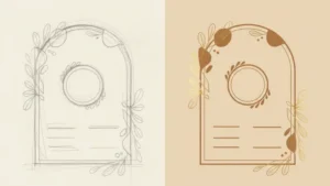 cara membuat kartu undangan pernikahan digital - ilustrasi 4