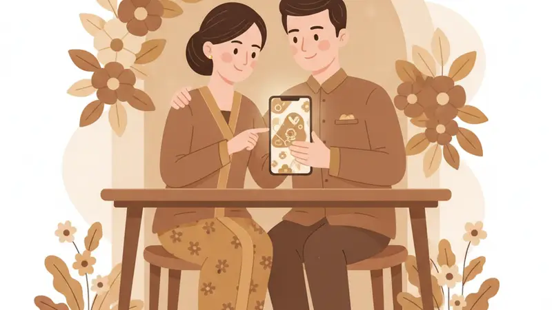 Ilustrasi cara membuat undangan digital dengan Adobe Premiere