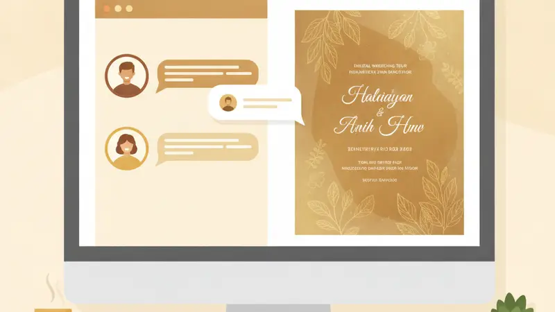 Tips desain undangan digital video