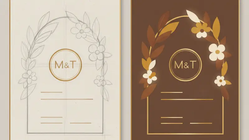 Detail harga paket wedding invitation online di website Sannubari