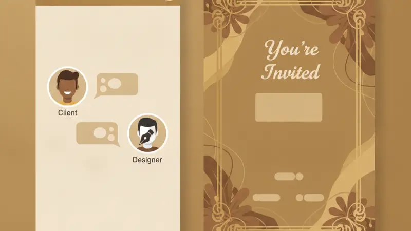 Undangan invitation fisik vs digital