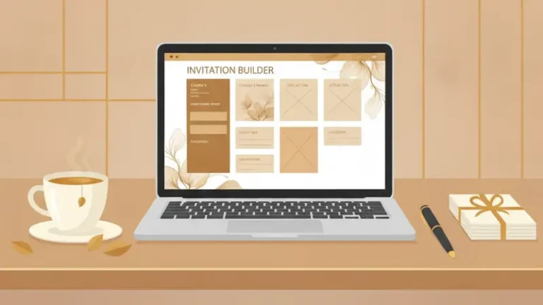 download template undangan digital gratis - ilustrasi 4