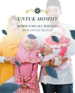 Contoh video ucapan ulang tahun untuk orang tua desain Marble Mommy (UT-08) dari Sannubari