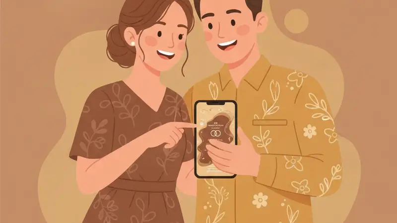 Berbagai contoh desain undangan digital yang kreatif dan menarik