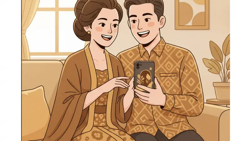 Desain undangan pernikahan digital siap edit yang elegan dengan fitur lengkap